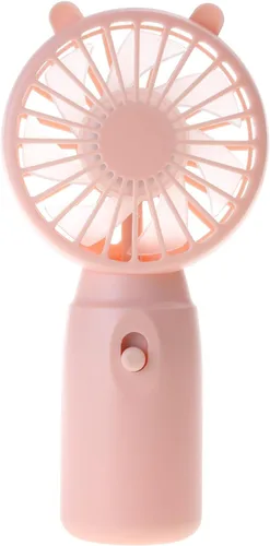 Vista 3 de Ventilador pequeño de mano, mini ventilador portátil de verano, ventilador de bolsillo con pilas AA (pilas no incluidas) Ventilador de oficina