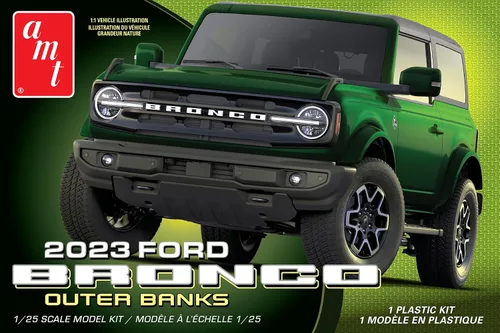 Vista 6 de AMT 2023 Ford Bronco Outer Banks Kit de modelo a escala 1:25