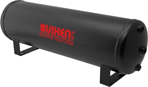 Vista 5 de Vixen Air Kit de suspensión para camión, bolsa de coche, paseo aéreo/resorte. Sistema a bordo - Compresor dual de 200 psi, tanque de 4 galones. Para