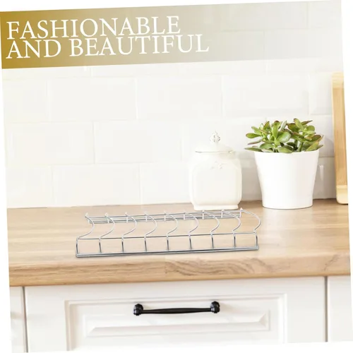 Vista 5 de Escurridor de platos de acero inoxidable, soporte multifuncional para encimera de cocina, ahorra espacio, fácil de usar para drenar platos