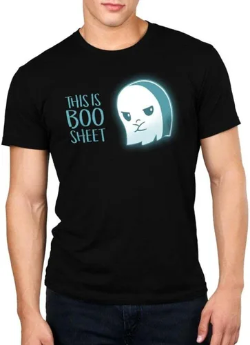 Vista 3 de TeeTurtle Camiseta estándar Boo Sheet
