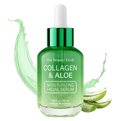 Vista 9 de The Beauty Elixir Suero de colágeno para cara con oro de 24 quilates, probado por dermatólogos, antienvejecimiento, ultra hidratante, líneas finas
