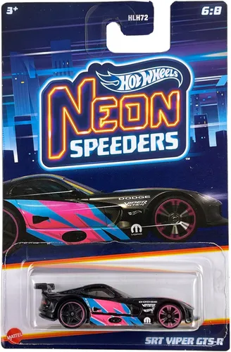 Vista 4 de Hot Wheels Neon Speeders 1:64 Diecast (2016 BMW M2 8/8)
