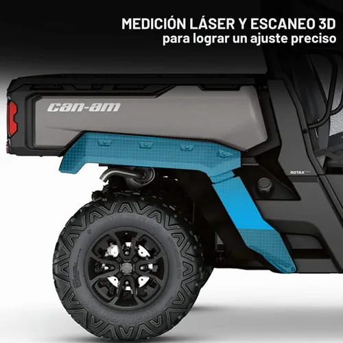 Vista 3 de Kiwi Master Guardabarros extendidos para Can Am Defender 2016-2026