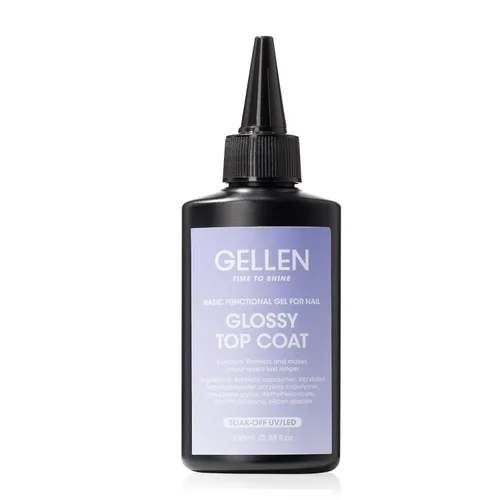 Vista 9 de Gellen Gel constructor de uñas transparente de 3.4 fl oz, gel fortalecedor de color duro, construcción de ápice de uñas, gel de uñas UV de larga