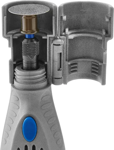 Vista 3 de Dremel AT01-PGK Accesorio de protección de uñas para aseo de mascotas con discos de lijado Dremel SD60-PGK EZ Lock para aseo de uñas para mascotas