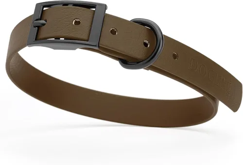Vista 27 de Dogline Biothane - Collar impermeable para perro con hebilla de liberación rápida, resistente cincha de nailon recubierta con resistente y a prueba