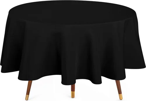 Vista 15 de Utopia Kitchen Mantel rectangular, 1 paquete, mantel lavable a máquina, mantel de poliéster para comedor, fiestas de bufé, pícnics, eventos, bodas
