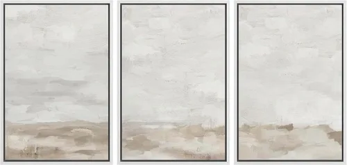 Vista 44 de MUDECOR Lienzo enmarcado para pared, juego de arte de ramo de flores de vida muerta de Marie Frosch, naturaleza, desierto, ilustración, arte