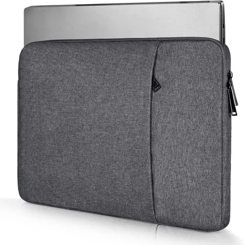 Vista 9 de Funda para monitor portátil de 15.6 pulgadas, funda de transporte para la mayoría de monitores portátiles de 15.6 a 16.1 pulgadas con bolsillo Negro