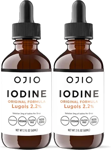 Vista 9 de Lugols Solución de yodo 2% – Suministro de 1 año – Gotas de yodo oral líquido de alta potencia con absorción superior – Mejora la salud general