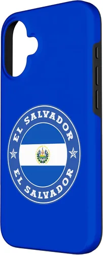 Vista 2 de Funda para iPhone 16 El Salvador Bandera Salvadoreña El Salvador Pride