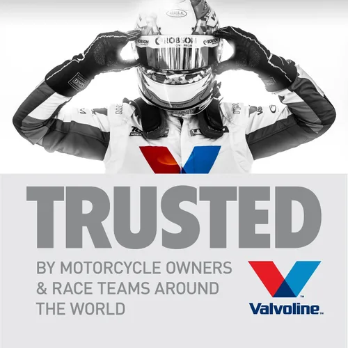 Vista 8 de Valvoline Aceite de motor de motocicleta de 4 tiempos 10W-40, 1 cuarto de galón