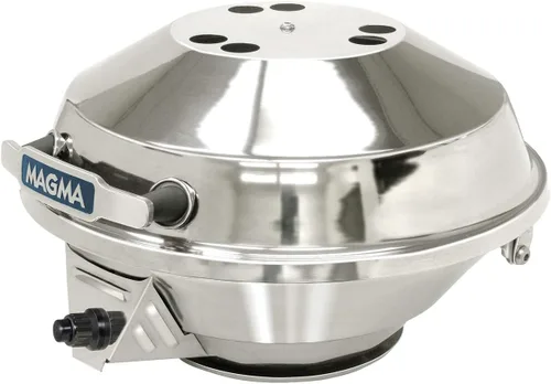 Vista 3 de Magma Productos, Horno portable marino, con 3 funciones: hervidor de agua, Estufa y parrilla, funciona a gas propano
