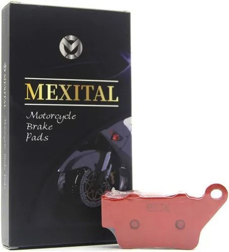 Vista 3 de 1 par de pastillas de freno traseras de cerámica orgánica para BMW F 650 GS (99-17) / F 700 GS (13-18) / F 800 GS (08-18) / F 850 GS (16-18)
