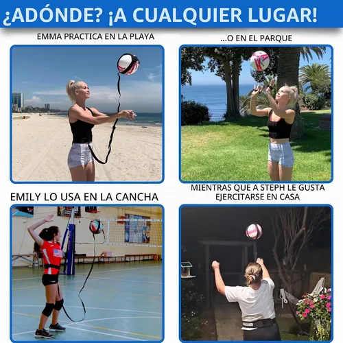 Vista 8 de OVANTO Volleyball Training Equipment Kit