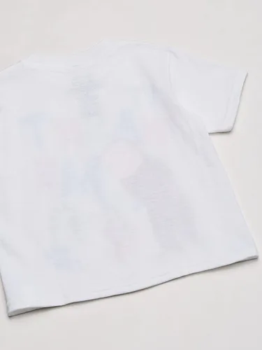 Vista 2 de Curious George Camiseta de manga corta para niño Blanco