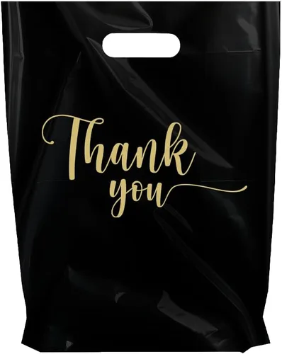 Vista 14 de BOLSAS DE TIENDA DE MERCANCÍAS DE AGRADECIMIENTO, diferentes tamaños 9"x12", 12"x15", 15"x18" 1.25 Mil. PAQUETES de 100/200/500 Bolsas de Productos