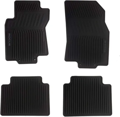 Vista 2 de Alfombrillas compatibles con Nissan Rogue OEM originales – Todo tipo de clima – Resistente – (2014, 2015, 2016, 2017, 2018, 2019, 2020) juego