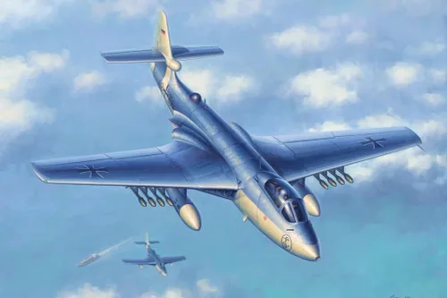 Vista 2 de Hobby Boss Seahawk Mk.100/101 Kit de construcción de modelo de avión