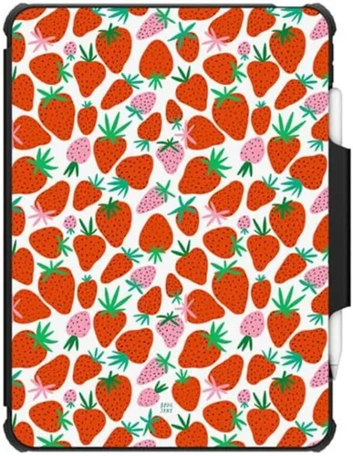 Vista 12 de CASETiFY Estuche de impacto para iPad Pro 12.9" (3ª/4ª/5ª/6ª generación) - Libro de composición Brachio - Negro transparente