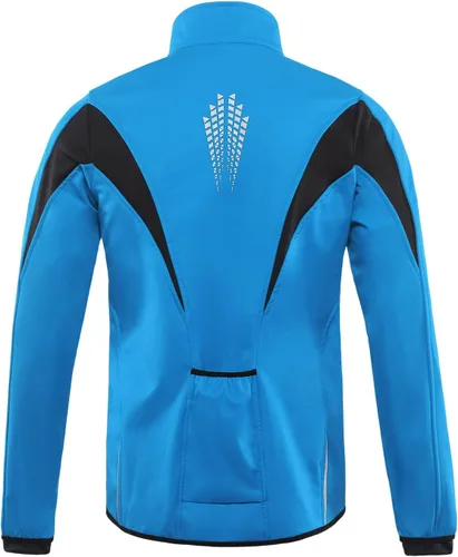 Vista 18 de Chaqueta térmica para ciclismo (tejido Softshell, resistente al viento, impermeable, 15K) de ARSUXEO