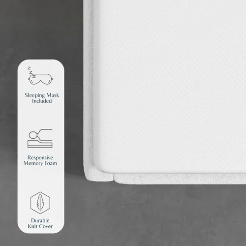 Vista 3 de Miree Colchón individual de espuma viscoelástica de 10 pulgadas, certificado CertiPUR-US, cama en una caja
