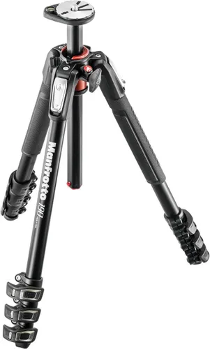 Vista 6 de Manfrotto MT190CXPRO4 Trípode de fibra de carbono de 4 secciones, negro