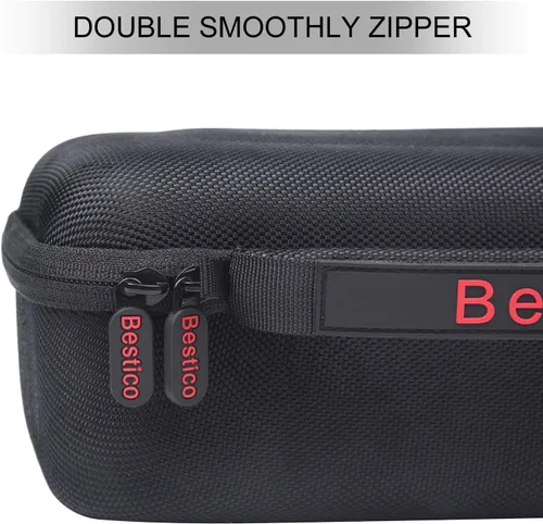Vista 6 de Bestico Funda de transporte para Nintendo Switch y Switch modelo OLED funda de viaje portátil de carcasa rígida protectora para consola Nintendo