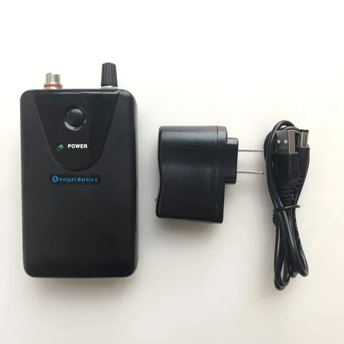 Vista 3 de (2.5 x 3 x 3.5 X opcionales) Songzi Optics - Las lupas dentales quirúrgicas quirúrgicas binoculares y faros delanteros LED vienen con un volante