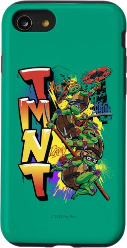 Vista 18 de Teenage Mutant Ninja Turtles: Mutant Mayhem NYC Graffiti - Carcasa para iPhone 17