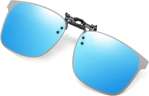 Vista 10 de Gafas de sol polarizadas con clip sobre gafas graduadas, lentes antideslumbrantes unisex UV400