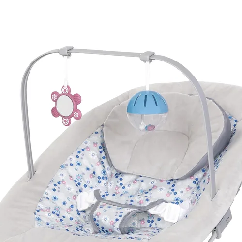 Vista 6 de Smart Steps® My First Rocker 2 Bouncer, Daisy Pink