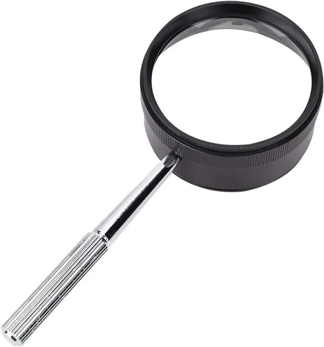 Vista 2 de Lupa óptica de mano 35X lente de lupa ligera Set para lectura de identificación de joyas