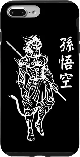 Vista 12 de Funda con letras de personajes chinos para iPhone 16 Sun Wukong Monkey King