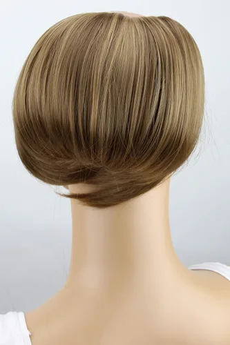 Vista 3 de Moño pieza PRETTYSHOP de pelo moño, cinta de pelo, extensiones de coleta, colas con ajuste para cabello ondulado o alborotado