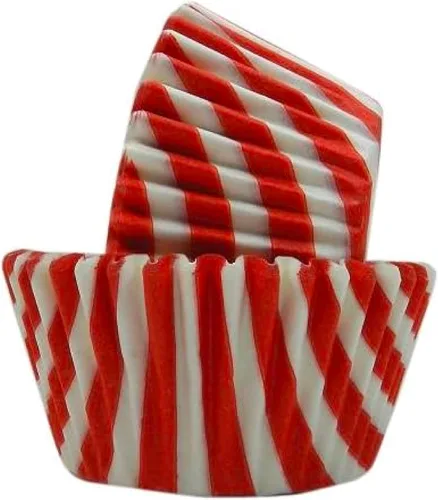 Vista 37 de Regency Wraps Vasos para hornear de grado profesional a prueba de grasa, paquete de 40 unidades, forros estándar, guingam negro, para cupcakes Negro