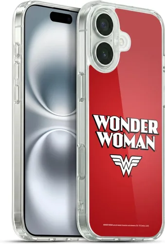 Vista 41 de Head Case Designs Funda de gel suave con licencia oficial de Wonder Woman DC Comics Classic Logos compatible con Apple iPhone 7 Plus/iPhone 8 Plus