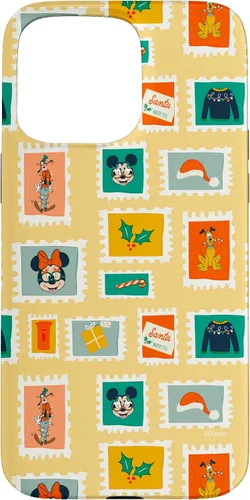 Vista 31 de iPhone 16 Disney Mickey & Minnie Mouse Holiday Christmas Santa Stamps Case