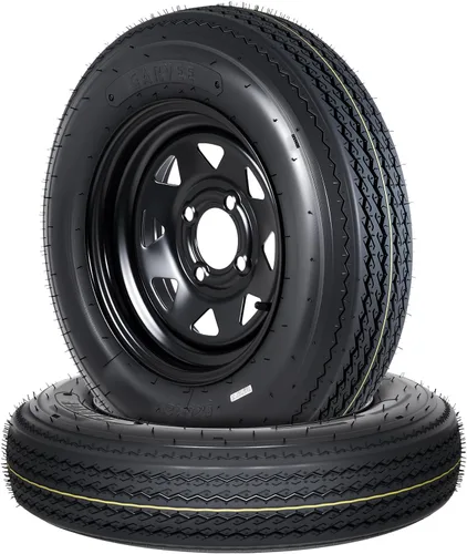 Vista 13 de Garvee 2-Pack 4.80-8 4.80x8 Trailer Tires with 8" Rims
