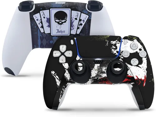 Vista 3 de 2 calcomanías de vinilo Joker Playstation 5 PS5 para controlador