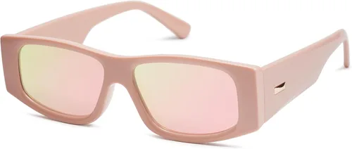 Vista 26 de SOJOS Gafas de sol polarizadas rectangulares Y2K de moda para mujeres y hombres, gafas de sol rave de diseñador de moda SJ2228