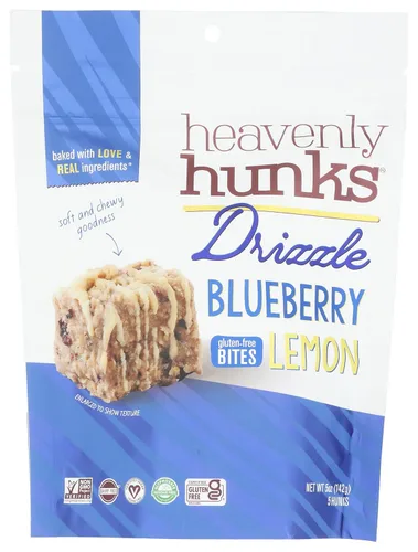Vista 10 de Heavenly Hunks - Galletas de arándanos con gotas de limón - Bolsa de 5 onzas (paquete de 6)