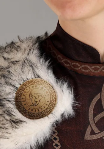 Vista 5 de Disfraz de guerrero vikingo victorioso Valhalla para mujer adulta
