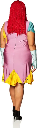Vista 3 de Disguise womens Tim Burtons the Nightmare Before Christmas Sally Glam Adult Costume