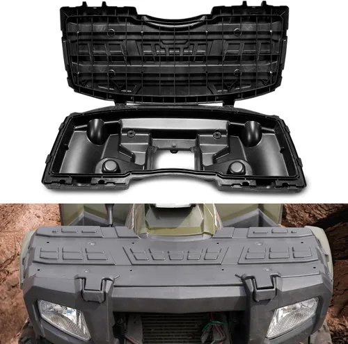 Vista 22 de A & UTV PRO Caja de almacenamiento de cama para Can Am Defender, HD10 HD9 HD8 HD5 Max/Can Am Commander, compatible con accesorios Can-Am Defender