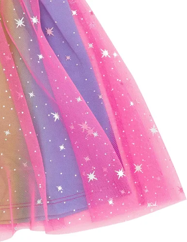 Vista 5 de DreamWorks Trolls Poppy - Vestido para niñas pequeñas a niños pequeños