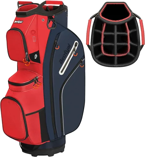 Vista 8 de Golf Cart Bag 15 Way Organizer Divider Top Golf Club Cart Bag for Men Women with Cooler, Handles and Rain Cover