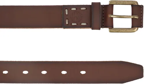 Vista 3 de Timberland Cinturón de cuero grande para niños