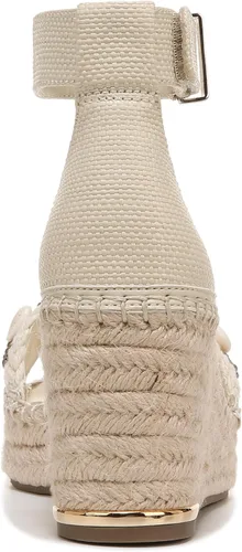 Vista 3 de Franco Sarto Sandalias de cuña Clemens Raffia para mujer Raffia Beige